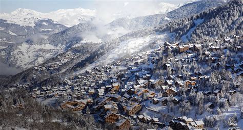 Webcams Méribel, 3 Vallées, Alpes : Webcam village,。